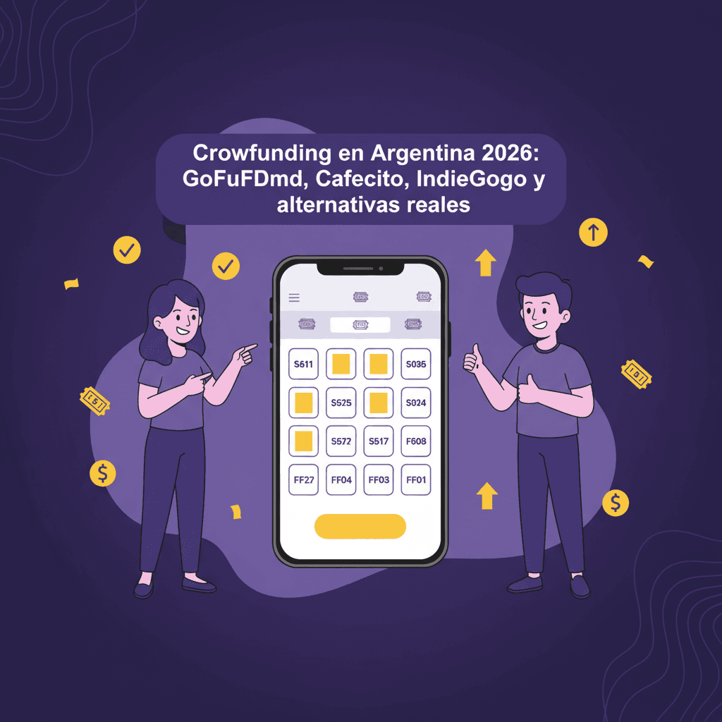 Crowdfunding en Argentina 2026: GoFundMe, Cafecito, IndieGoGo y alternativas reales